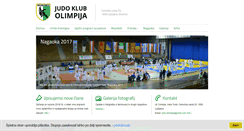 Desktop Screenshot of judo-olimpija.com